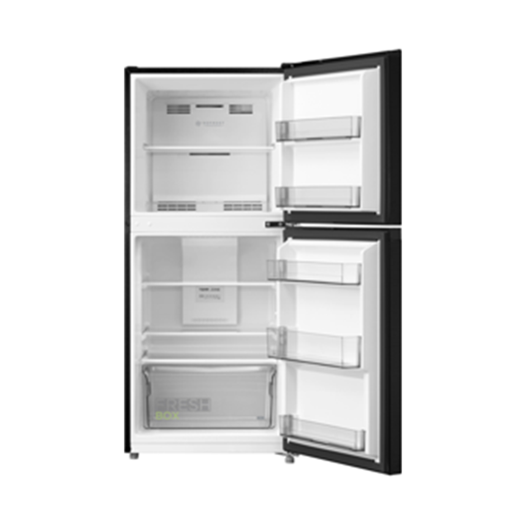 Midea 200L Black Two Door Refrigerator